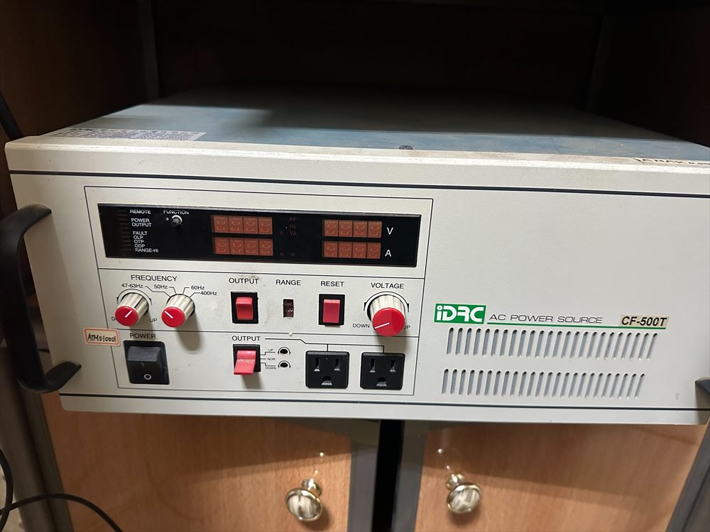 可調頻率電壓電源 IDRC CF-500T